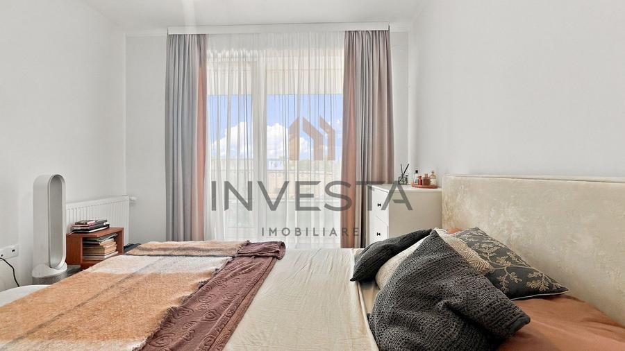 Apartament cu 2 camere, bloc nou, etaj intermediar, zona Intre Lacuri