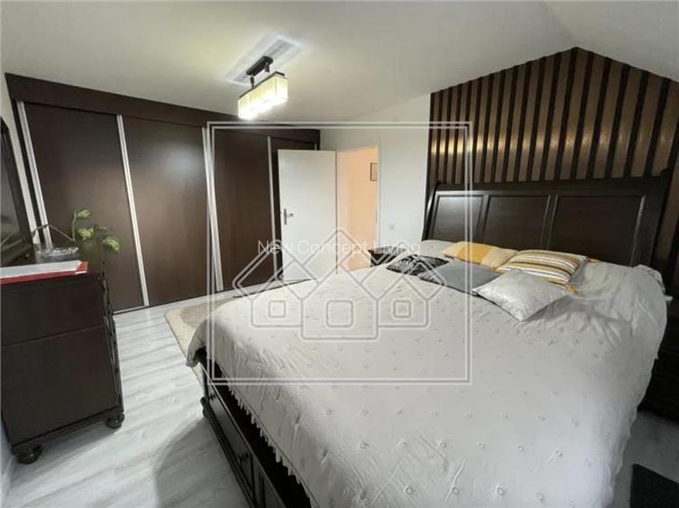 Casa individuala, moderna, 4 camere, fotovoltaice, mobilata complet - 12