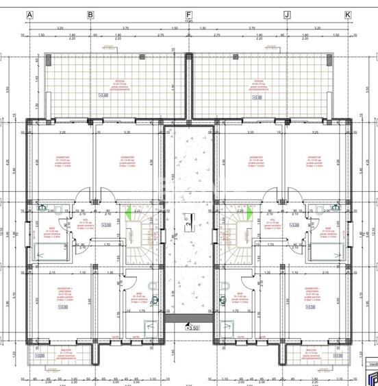 Duplex cu 5 camere despartit prin garaj in Mosnita Noua