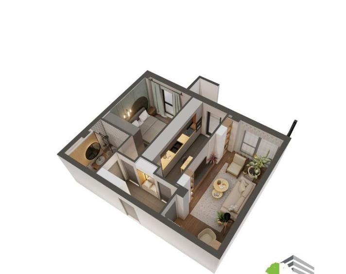 Apartament 2 camere D, Nicolina la 500m de Bulevard cod: 144397