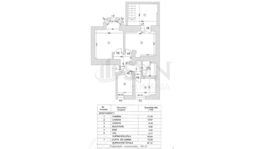 REA1028485 Apartament 2 camere Kiseleff de inchiriat