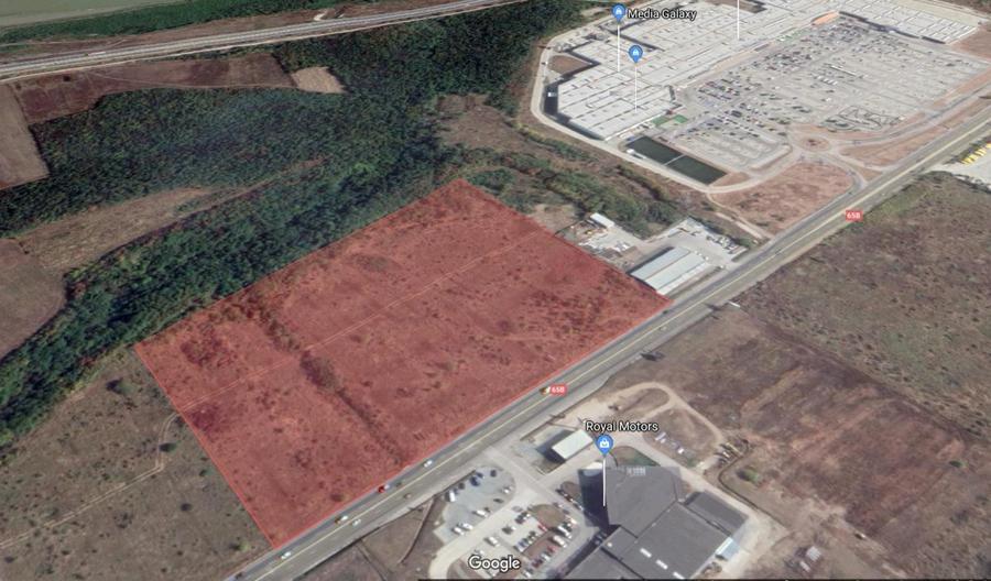 Teren in zona comerciala | Vama Pitesti | S: 50.000 mp | Deschidere 270m | Auto