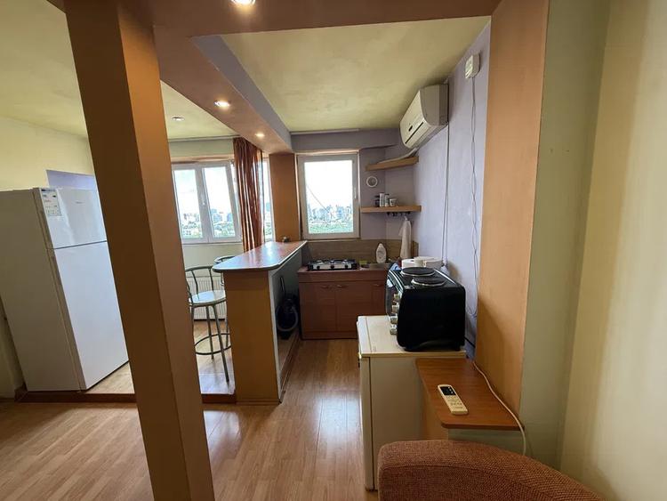 Garsoniera, 33 mp, bucatarie open space, ac, balcon, parc, Turda