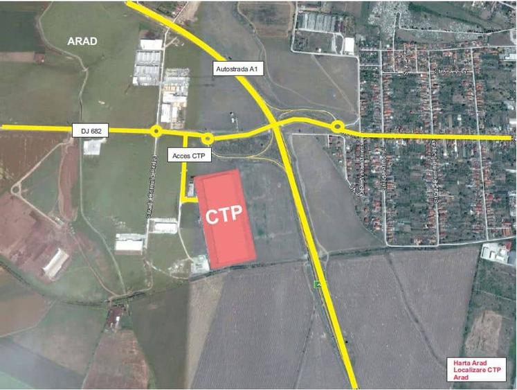 DEPOZIT ÎN ARAD, ÎN CADRUL PARCULUI CTPARK ARAD Vest