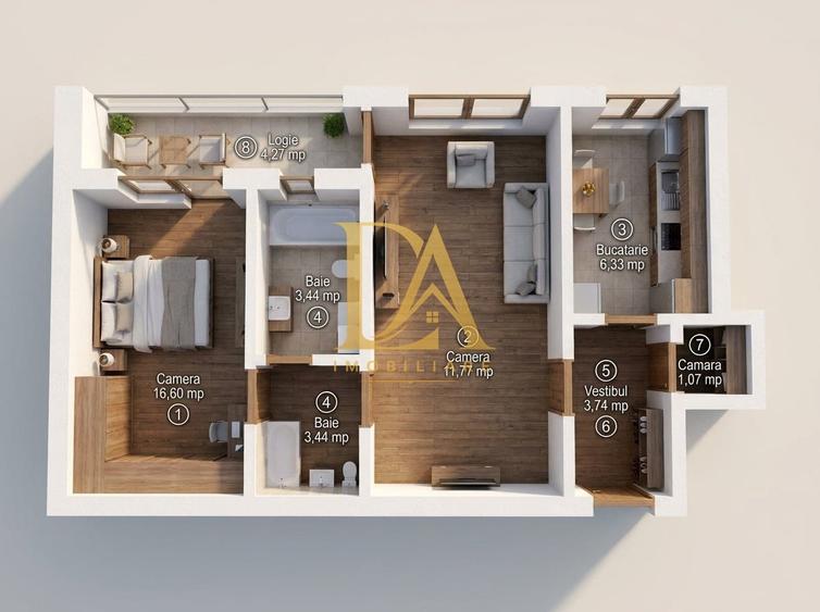 0% COMISION C | 2 CAMERE | ULTIMUL ETAJ | 2 min Metrou Bazilescu
