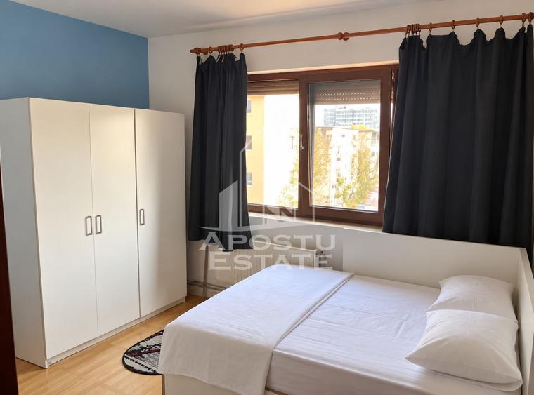 Apartament cu 2 camere, semidecomandat, zona Dambovita