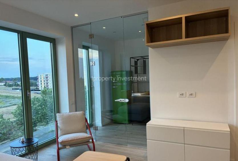 Garsoniera | Baneasa | Centrala proprie | Loc parcare | Mobilat + Utilat - 6