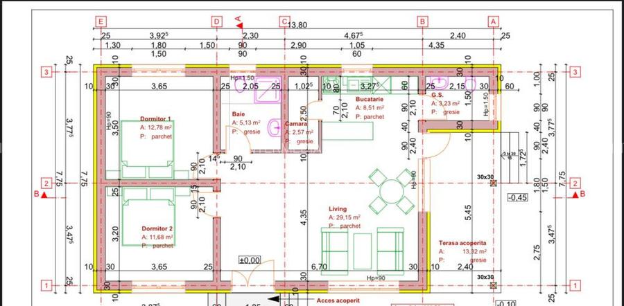 CASA NOUA LA ROSU I PE UN NIVEL I 73 MP I ALBA IULIA ZONA MICESTI I - 7