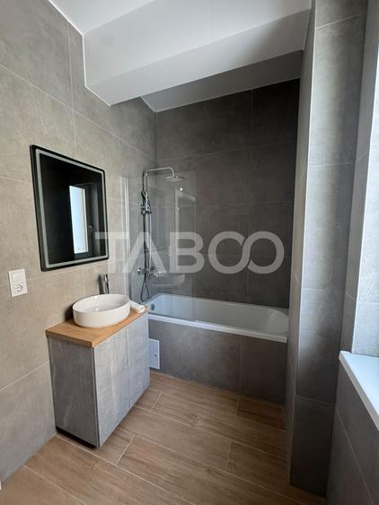Apartament mobilat utilat decomandat 2 camere 60 mpu balcon Sibiu