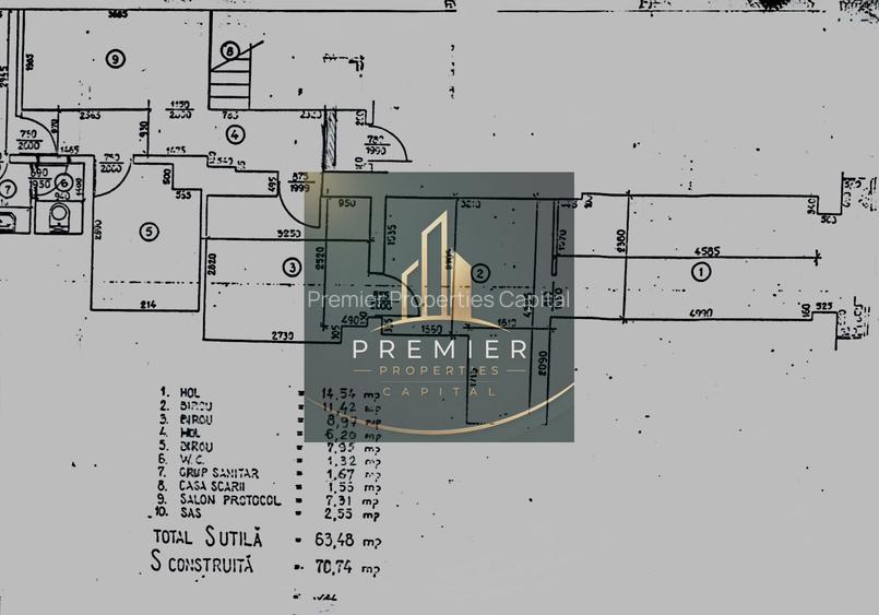 Spațiu comercial 63 mp utili Bulevardul Ion Mihalache Sector 1 - 2