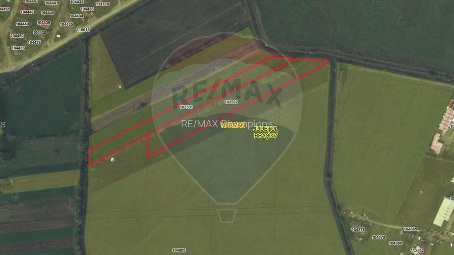 Teren extravilan cu potențial ridicat | Rezidential/Industrial Hărman - 4