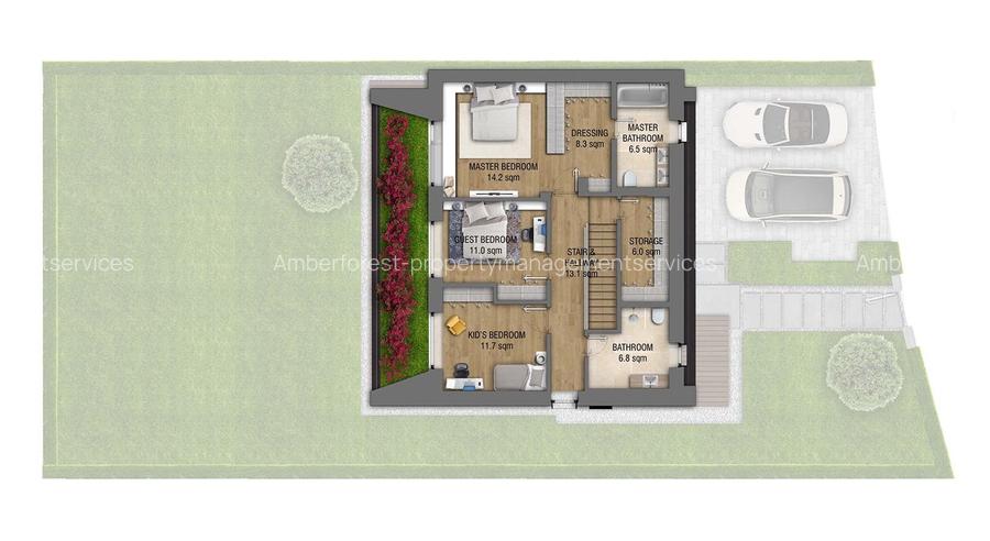 Vila 5 camere Amber Gardens - 11