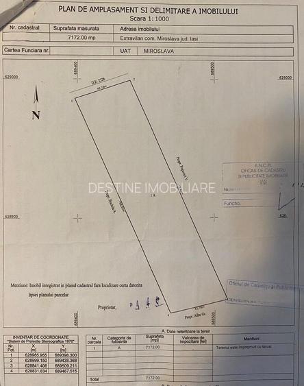 COMISION 0% Valea Ursului, TEREN EXTRAVILAN 7172 mp, 16 euro/mp - 1