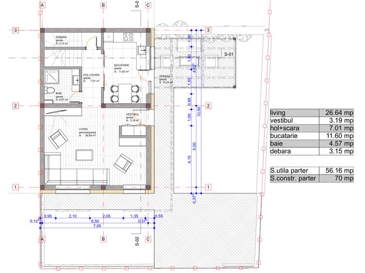 Cvadruplex premium Florești–140 mp, terasă panoramică,zona Stadionului