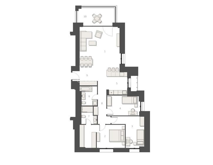 4 Rooms | Premium Furniture | Metro Pipera | Afi Home North - Aviatiei - 26