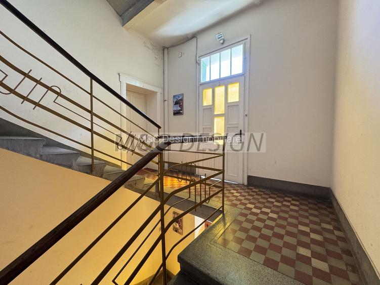 2 camere decomandat etaj 1 pt birou Piata Balcescu - 12