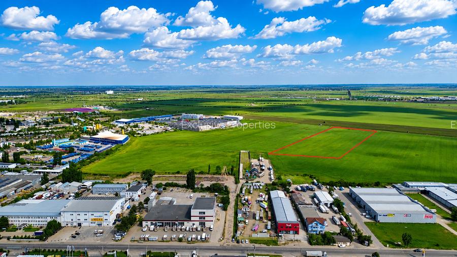Teren intravilan 2,8 ha industrial deschidere 80 ml soseaua Constantei - 3