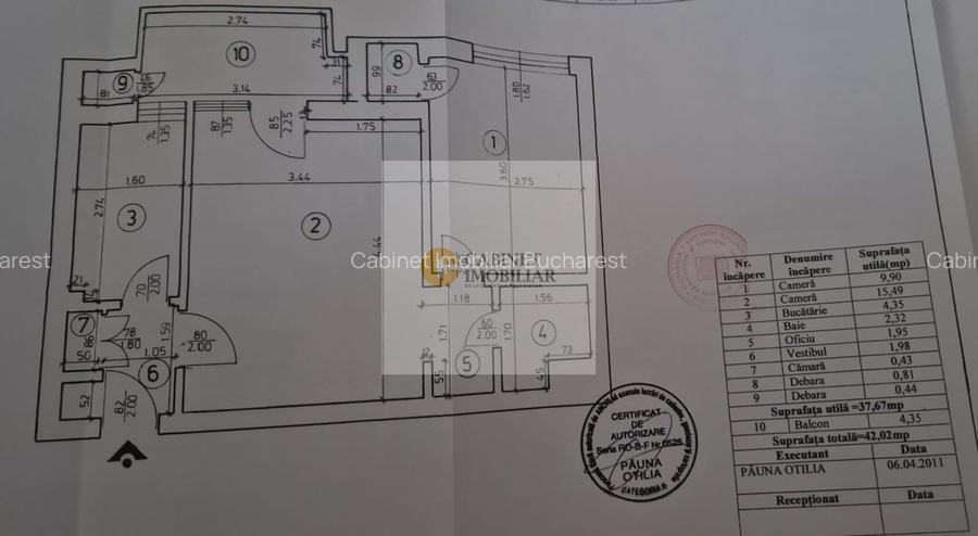 2 camere | Renovat | Universitate - bd I. C. Bratianu I Etaj 4 - 7