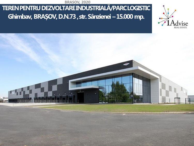 Teren de 15400 mp ideal constructii industriale sau logistice