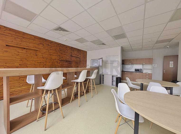 Zero comision, 200-600mp birou mobilat, move-in, Preciziei, 9' metrou