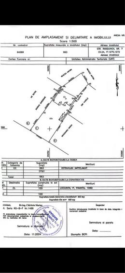 Dobroesti - Fundeni | Teren 660 Mp | Deschidere 15 M | Toate Utilitatile