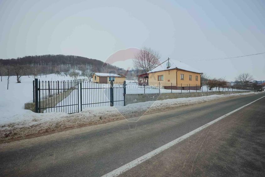 Casă cu livadă, 4 camere din cărămidă, de vânzare în zona Bratca-Damiș - 11