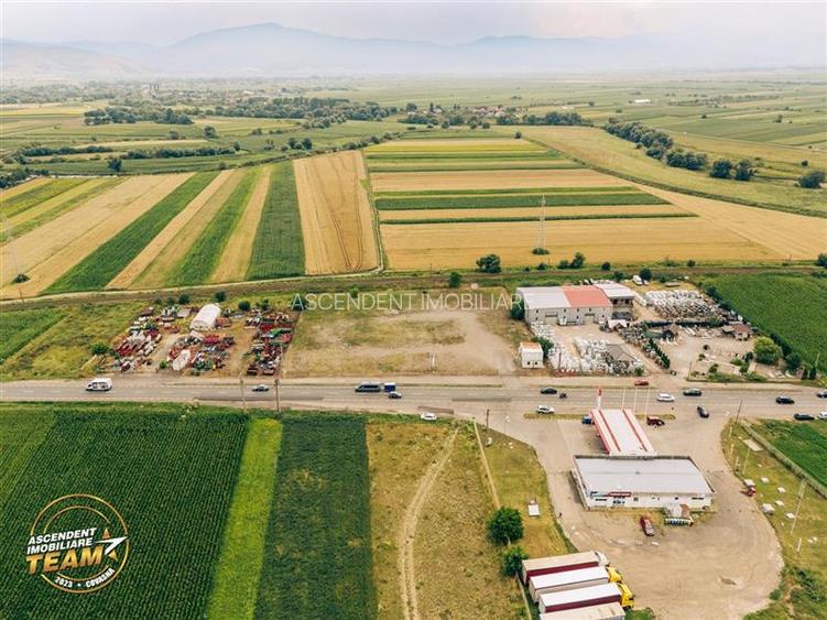 7.000 mp teren industrial premium la DN11, acces TIR, post trafo, Brasov . Sf. G - 25