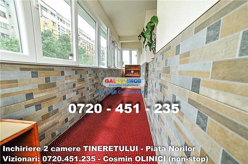 IINCHIRIERE 2 camere TINERETULUI (CR Motru, Piata Norilor) renovat