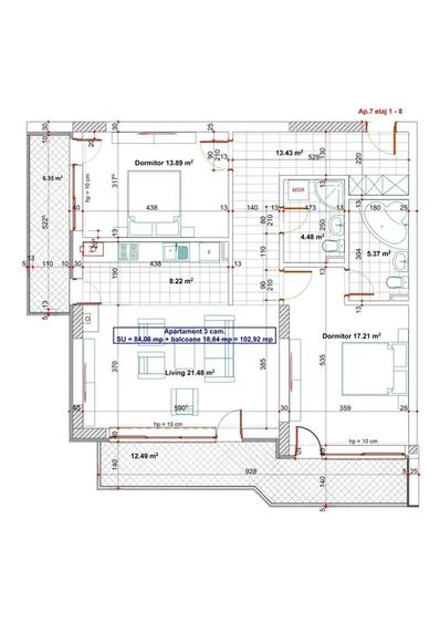 Apartament 3 camere Nou | Marriott - 13 septembrie | Finisaje Lux