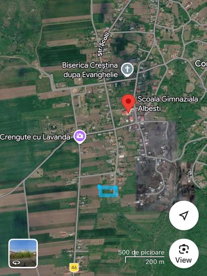 Teren intravilan 1.600 mp – Corni-Albești, Vaslui – zonă centrală