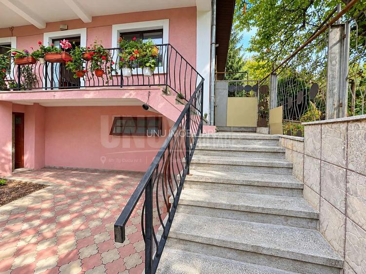 Vilă D+P+M de vânzare Bucium Iași – 186 mp utili, garaj, 2 bucătării, teren 300 mp – 176.000 €