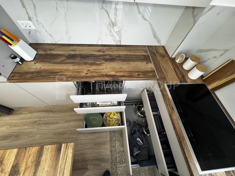 Apartament 2 camere modern, parcare acoperita, short/long term - Ozone Coresi, - 12