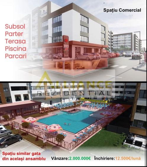 SPATIU COMERCIAL PREMIUM -Piscina | Investitie sigura | Metrou Berceni