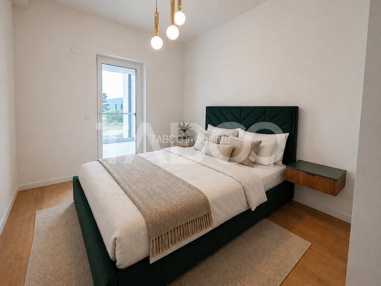 Apartament de inchiriat 3 camere 2 bai parcare Da Vinci Cristian - 5