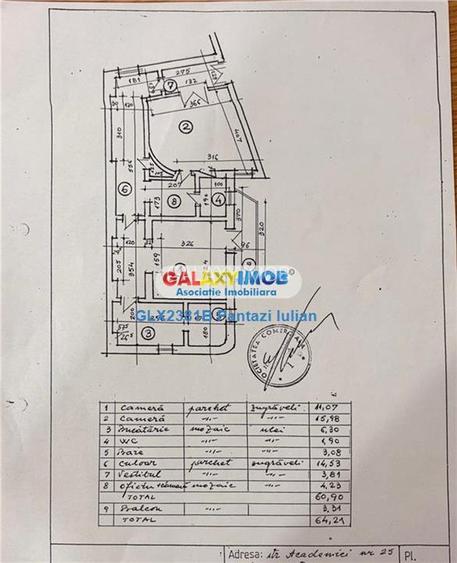 Calea Victoriei | 2 camere | Decomandat | 6min. metrou | Comision 0% - 15