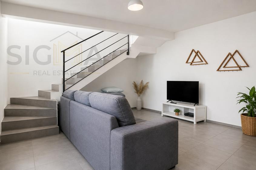 Apartament tip duplex, in zona semicentrala, cu terasa!