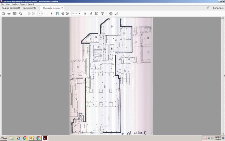Spatiu comercial - Carol 445mp parter ideal banca sau clinica