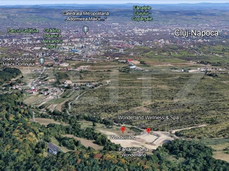 Teren cu autorizatie de constructie duplex, 1061 mp, zona Wonderland