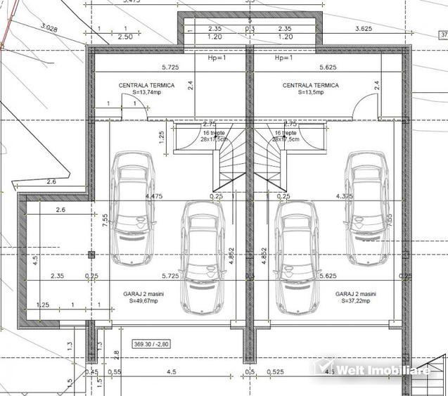 Duplex 240 mp, D+P+E+M, zona linistita de case, panorama deosebita !