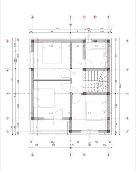 Triplex P+1 de Vânzare Dancu Iași 2026 - 93mp + Teren 110mp - 140.000€ - Comision 0% - 3