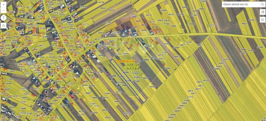 Teren intravilan 6,600mp Dumbraveni / Strada Principala spre Veresti