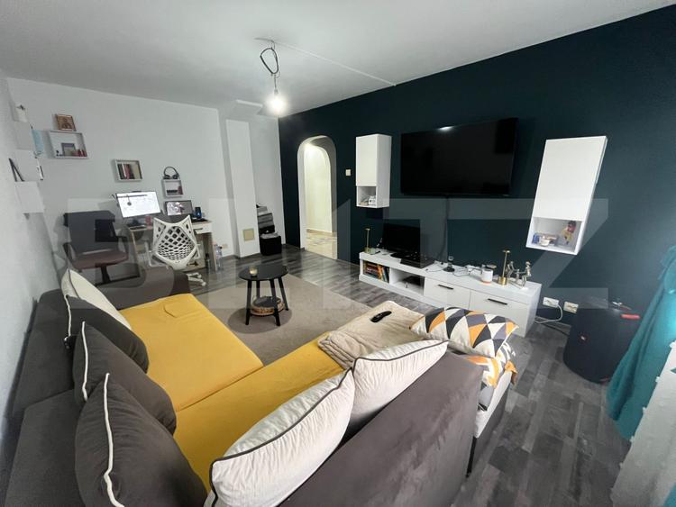 Apartament de 4 camere, 86 mp utili, parter – Găești, complet finisat și utilat