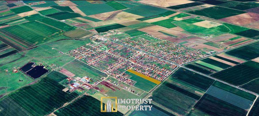 De vânzare teren intravilan Arad, Zimandcuz | 2 fronturi