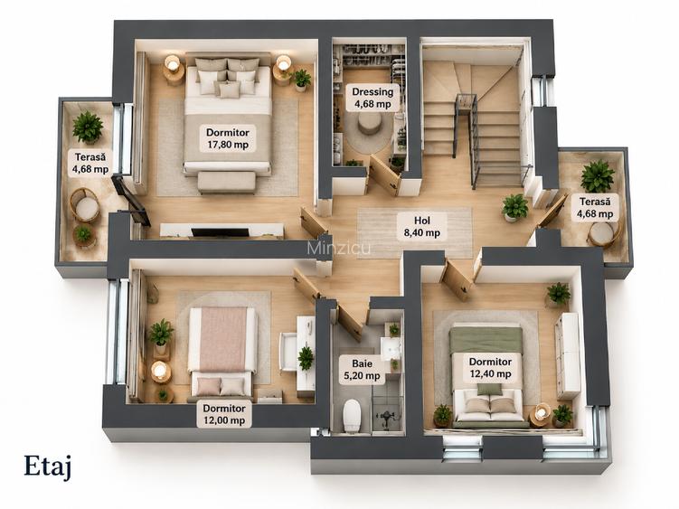 DIRECT PROPRIETAR – Vilă elegantă P+1E cu grădină | Cartier Albert, Ploiești - 15