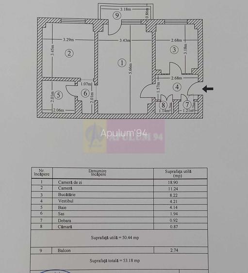 2 camere, , Campia Libertatii, Parklake, Dristor - 8