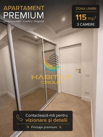 Complex NOU 2023 Langa Piata Unirii & Tineretului 3 Camere 112,8mp