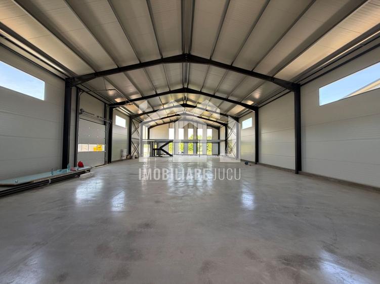 Hala + Birouri 600 mp Echipată | Jucu Industrial | Acces TIR | 3.800€