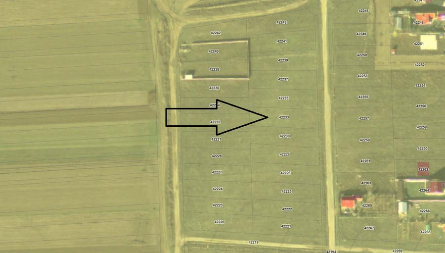 Teren intravilan 1.000 mp, 60x17, str. Viitorului, asfalt si utilitati