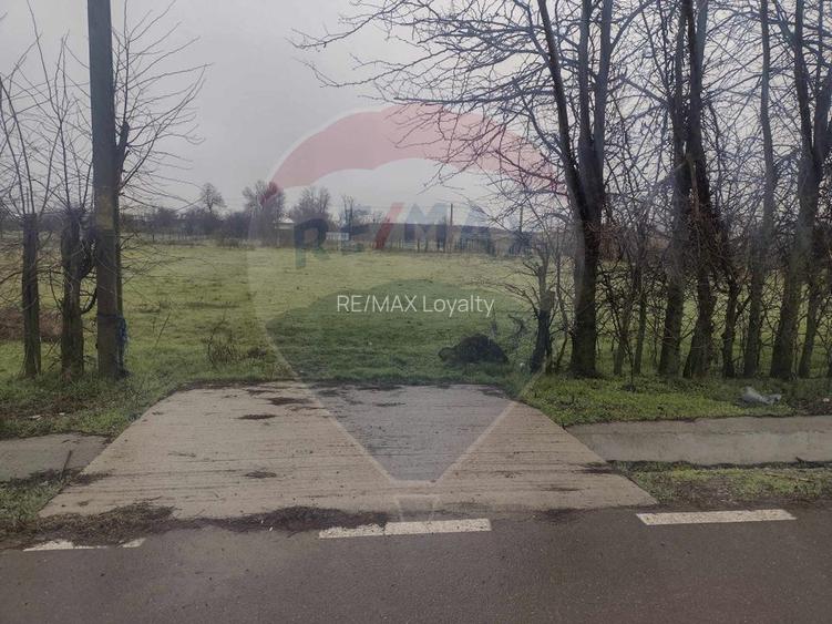 Teren intravilan 2.205 mp – dublă deschidere, utilități, parcelabil - 3
