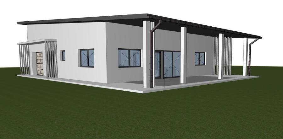 Teren cu proiect și autorizație de construcție ,curent,gaz și gard modern